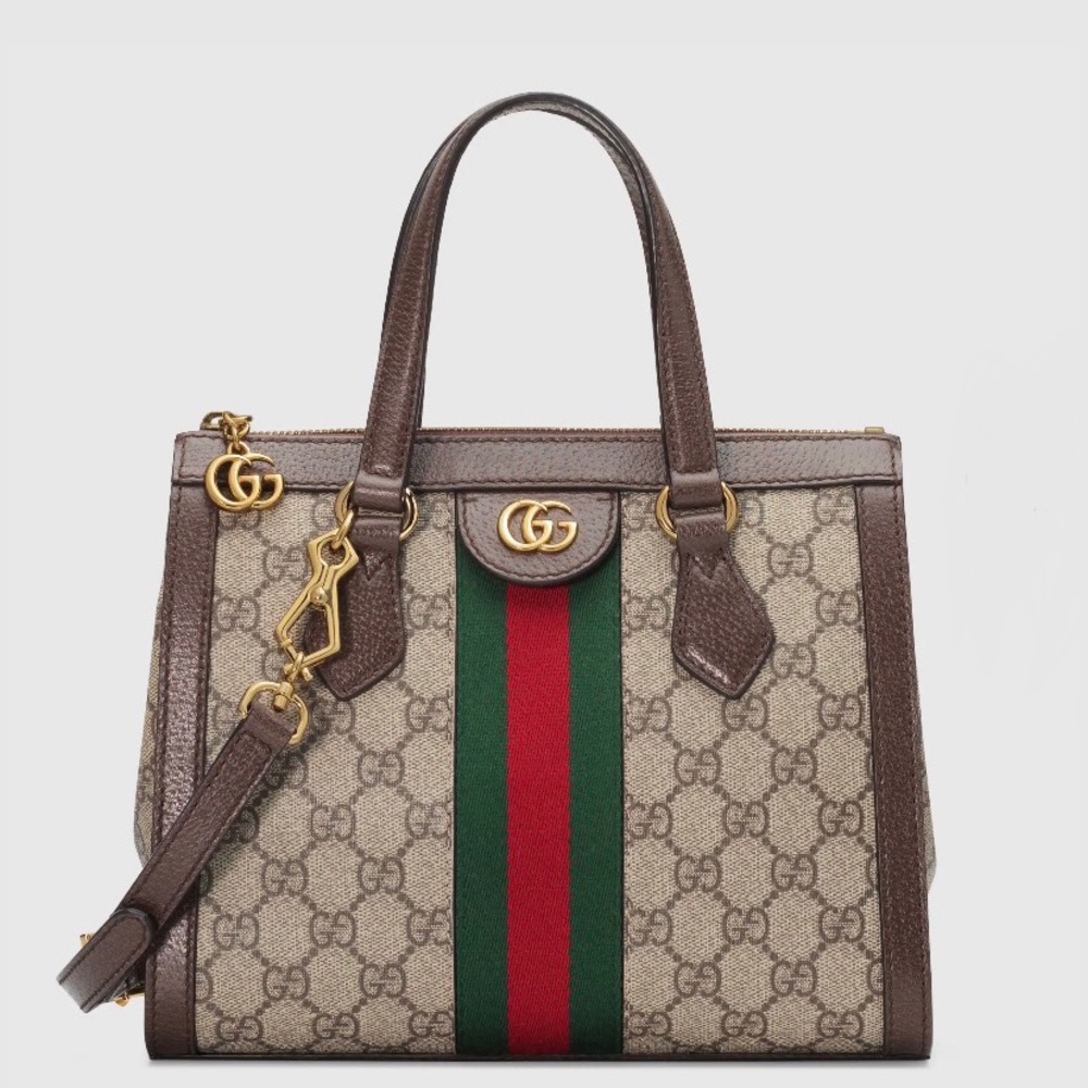 GUCCI Ophidia small GG tote bag